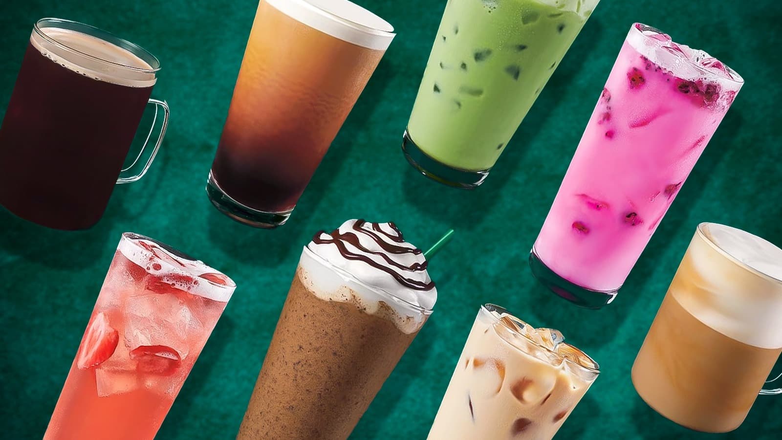 Popular Drinks Background